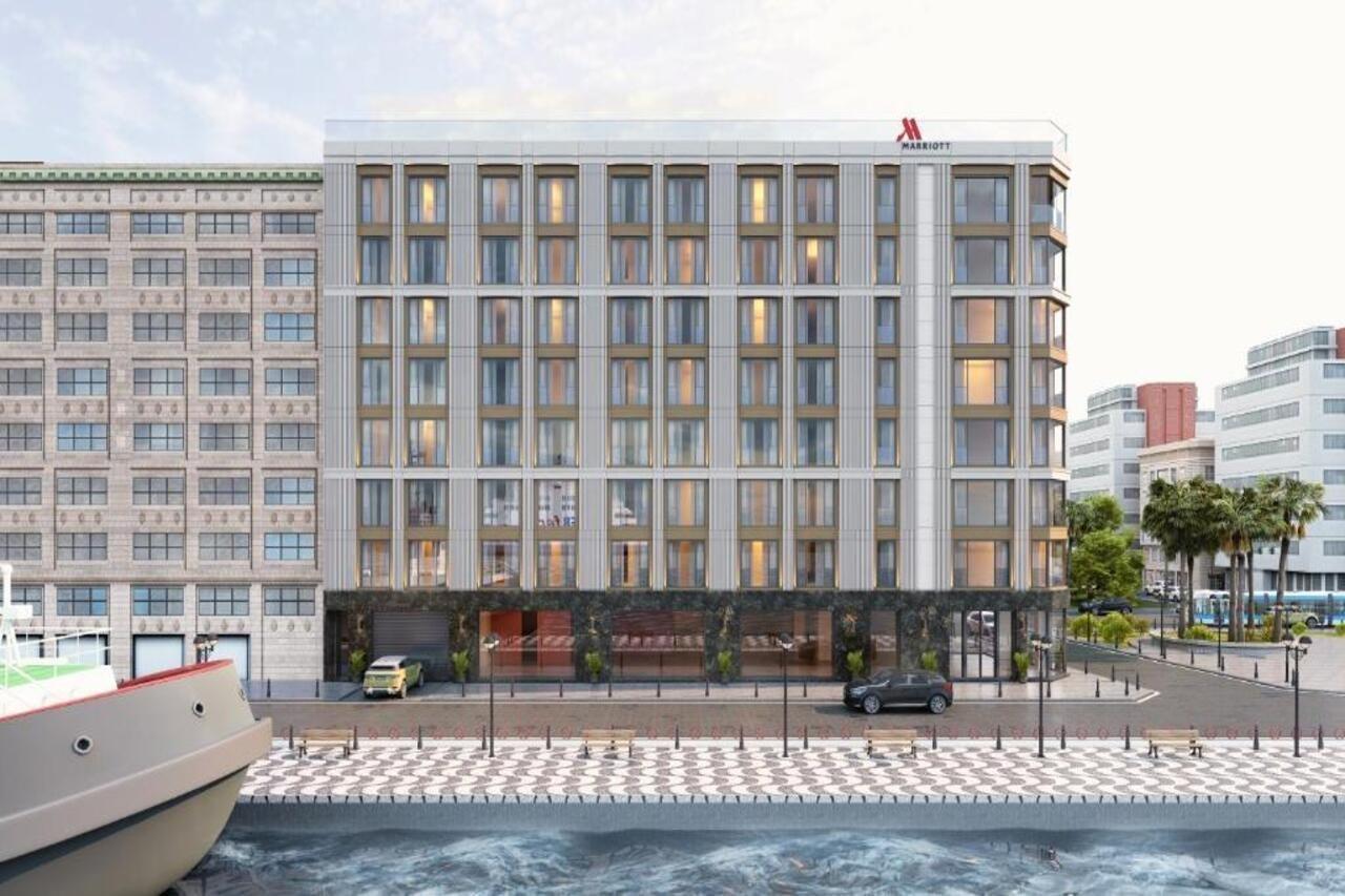 Izmir Marriott Hotel Exteriér fotografie The hotel's exterior