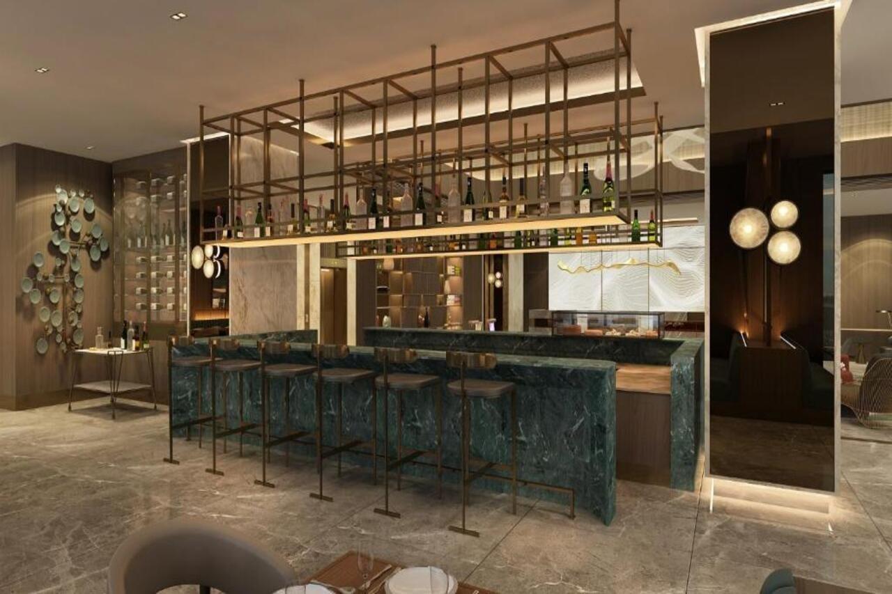 Izmir Marriott Hotel Exteriér fotografie The bar at the hotel